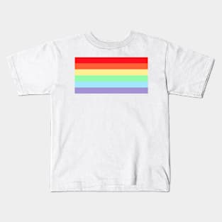 LGBT Pride Rainbow Flag Kids T-Shirt